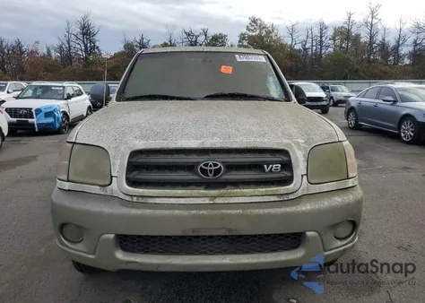 2002 Toyota Sequoia Sr5 z USA, uszkodzony, nr VIN 5TDBT44A92S096317